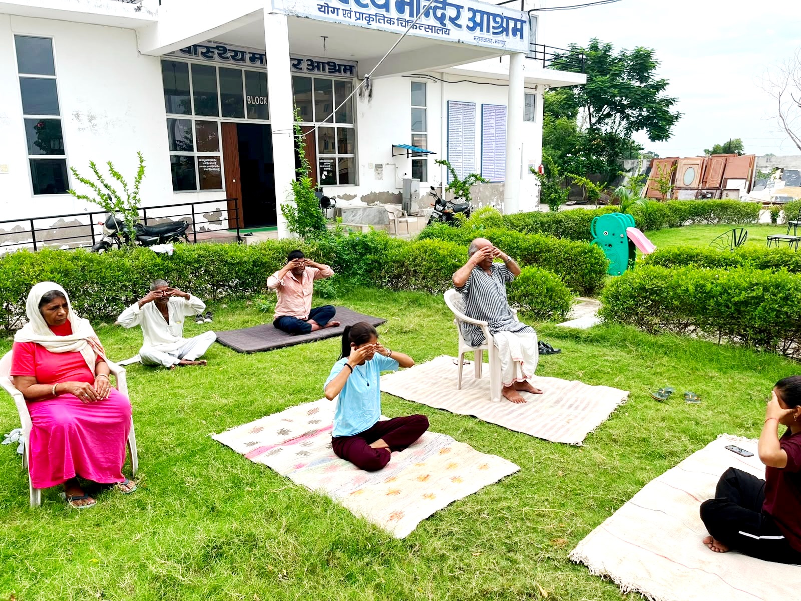 yoga class